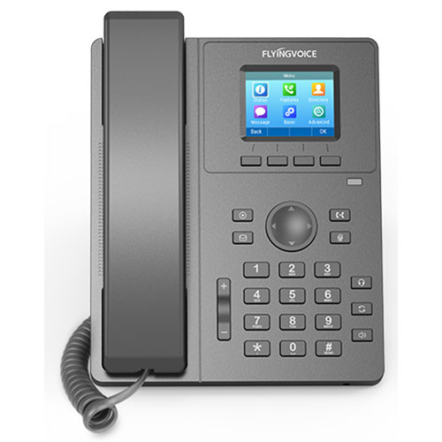 Flyingvoice P11P VoIP IP phone PoE color